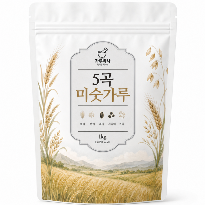 가루박사 5곡 미숫가루, 1개, 1kg