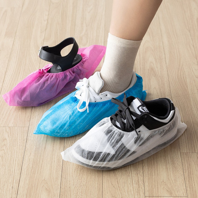 할메이드 일회용덧신 부직포 덧신 싸개 신발 커버 100p (50쌍), 부직포덧신 500g 화이트, 100개, 부직포덧신 500g 화이트