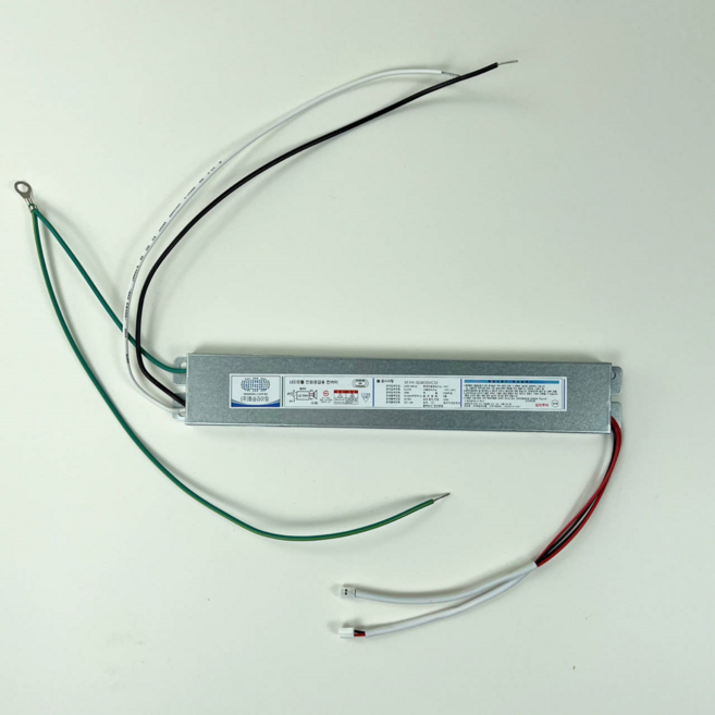 화승라이팅 YH-50W39VCSF 50W 39V 엣지형 슬림형 LED 컨버터 안정기 안전기 극성:왼쪽(+), 1개
