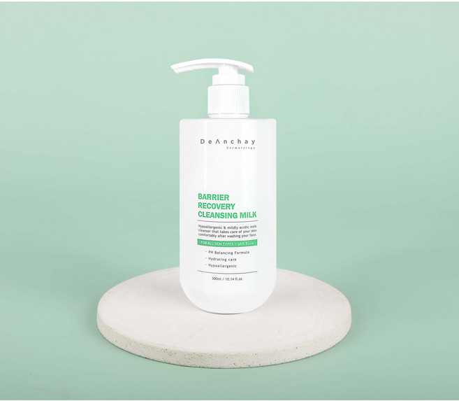 디앙쉐 클렌징 밀크 크림 약산성 보습 여드름 요철 트러블 저자극 클렌저 워터 젤, 1개, 300ml