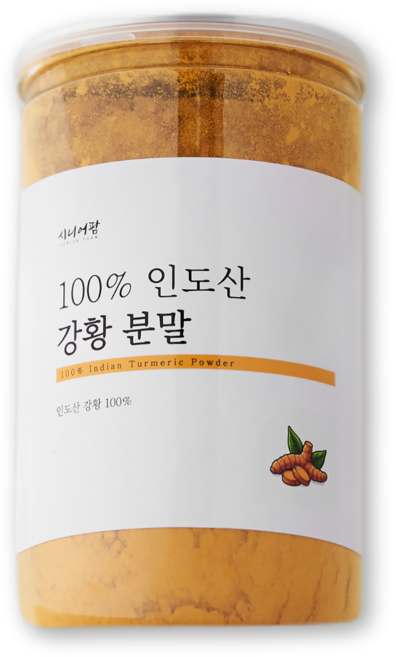 프리미엄 강황가루 강황분말 100%, 1개, 400g