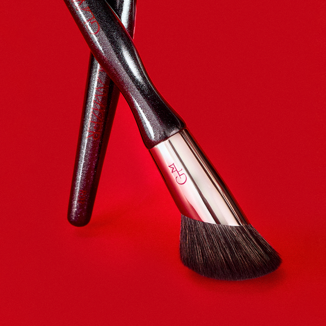 글래마이저 R03 사선 파데 브러시, 1개