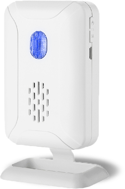 비엔비 가게 출입문 동작 감지 무선 센서벨 매장 손님 알림벨 도어벨 현관 초인종 차임벨 경보기, 센서벨 수신기(소리부) + 건전지 3개, 1개