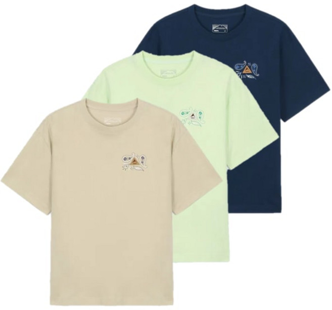 네파 NEPA 여성 여름 페이즐리 그래픽 크롭 반팔 티셔츠 7L45374 71C236 71C265