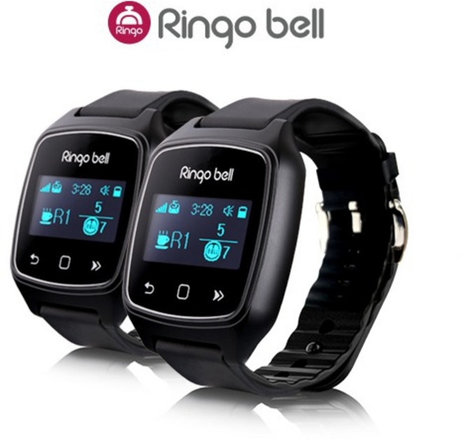 링고벨 GB-700 페이져2개 호출벨 무료 3개 제공 무선호출 생활방수 진동호출 손목시계형 수신기 식당 요식업 병원 요양원, GB-700 2개 GST-10N (밤색)3개, 1세트