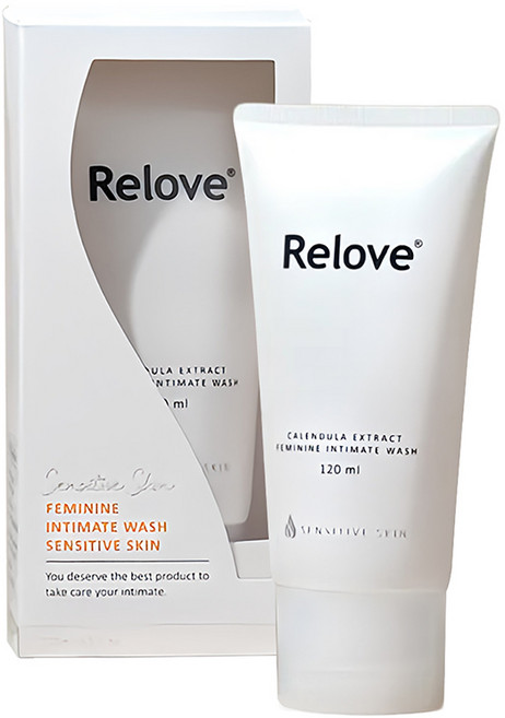 Relove 金盞花萃取私密潔淨露 120ml - 敏感肌適用, 1件