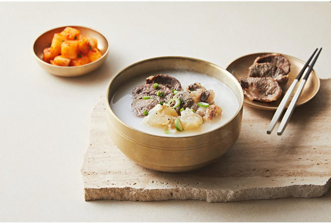 마장동 한우 사골곰탕 5팩 투뿔넘버9, 500g