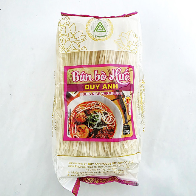 두이안 분보후에 쌀국수 베트남 라이스 버미첼리, 400g, 1개
