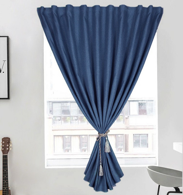 루비코코 붙이는 찍찍이 벨크로 암막 커튼 작은창 가리개 가림막 짧은 커튼