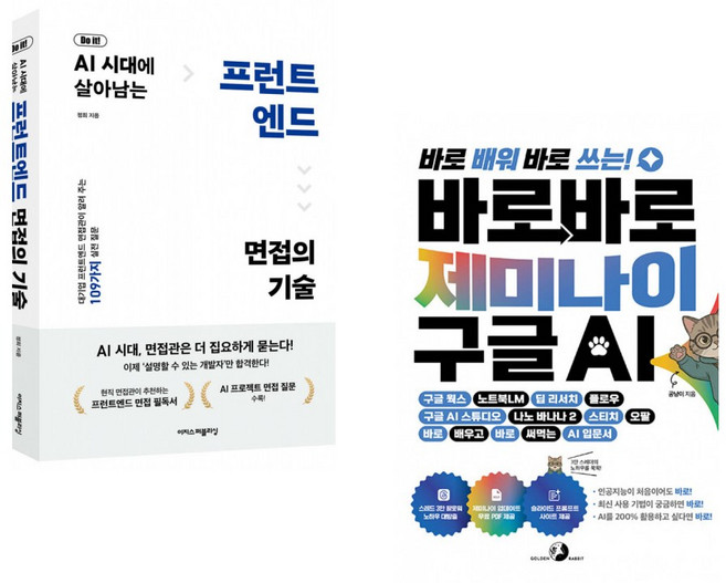 Do it! AI 시대에 살아남는 프런트엔드 면접의 기술 + 바로바로 제미나이 X 구글 AI (전2권)
