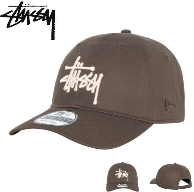 스투시 모자 뉴에라 베이직 스트랩백 남녀공용 STUSSY 볼캡