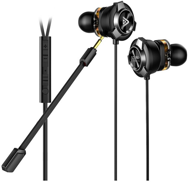 2위 - 게이밍 이어폰 SPE-G9s+ Y잭 set, 블랙 + Y잭, SPE-G9s