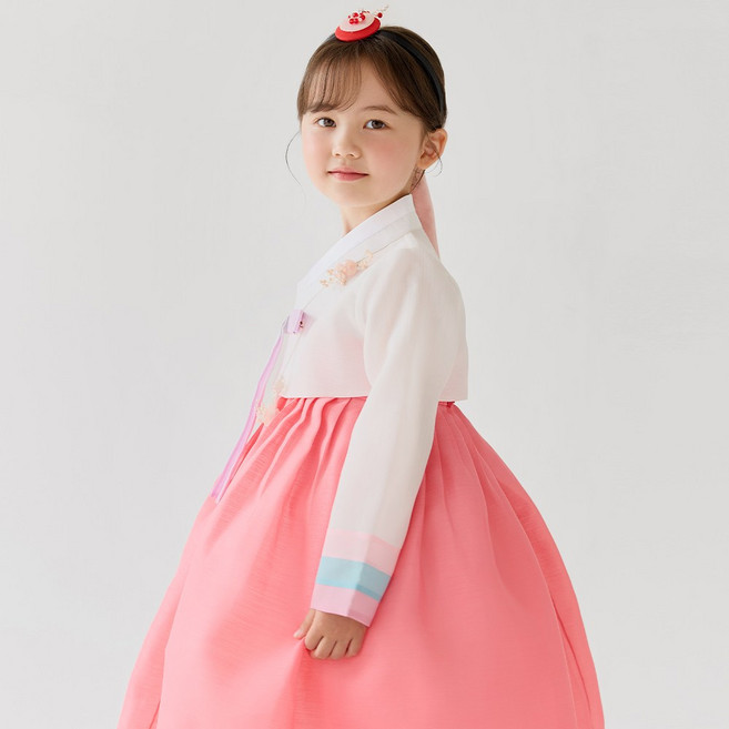 지나 여아 한복 (1-12호) 드레스 퓨전 겹치마 캉캉 돌 자매 백일 키즈 돌 아기 아동 딸 유아 명절 유아 추석 설날 초등학생 새해 설빔 저고리