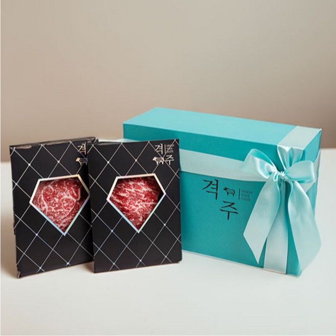 [격주] Best 한우선물세트 부산한우 투뿔나인 암소전문 해운대한우, 한우실속세트(중량 1kg)