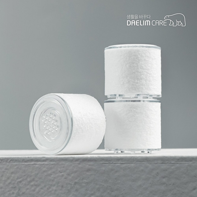 대림바스 [대림케어] 세면대 녹물필터헤드 교체필터, 3개, 대림케어 세면대 교체 필터