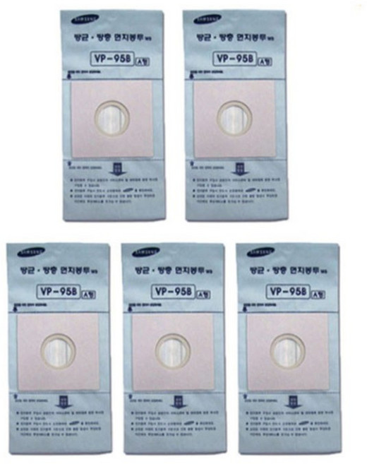삼성 정품 VC-PX621 사용 청소기 먼지봉투/필터 (5매) (HJ솔B 증정) [VP계열], 1개