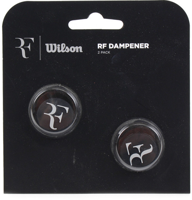 윌슨 테니스 로저 페더러 댐프너 엘보링 진동방지 WR8406801001, 1세트, 블랙