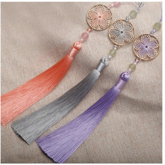 양지꽃 고급 노리개장식