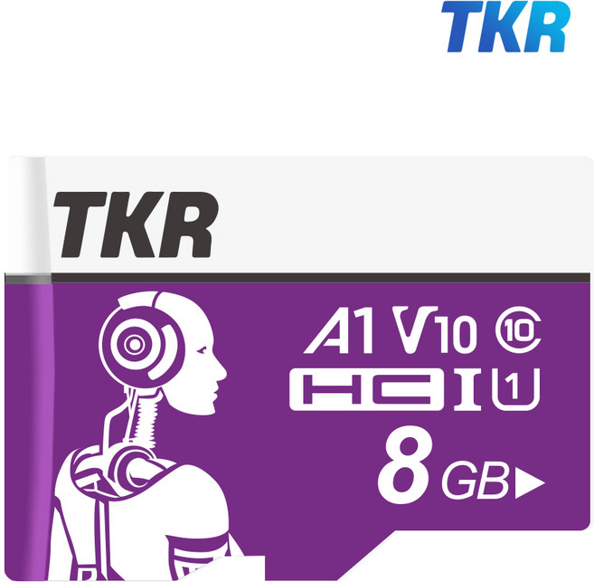 TKR MicroSD TKM 고성능 메모리카드, 1개, 8GB
