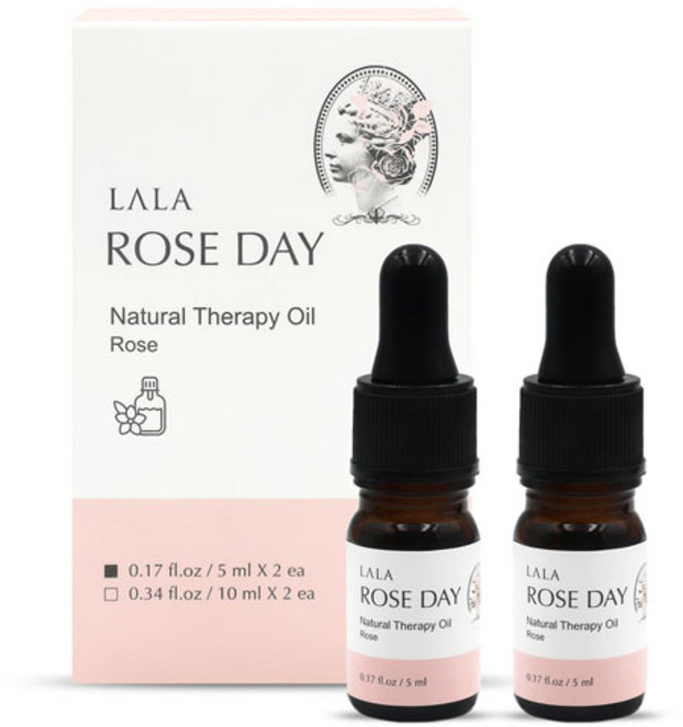 [라라로즈데이] 여성청결 에센셜 아로마오일 이너퍼퓸 5ml 2개, 06.자스민+자스민, 06.자스민+자스민