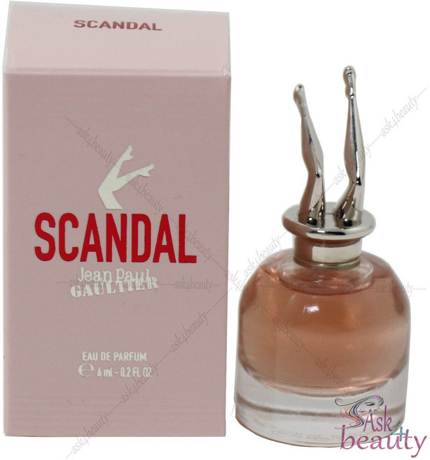 장 폴 고티에 스캔들 0.2온스 6ml 오 드 퍼퓸 스플래시 미니 여성용 184881, 1개