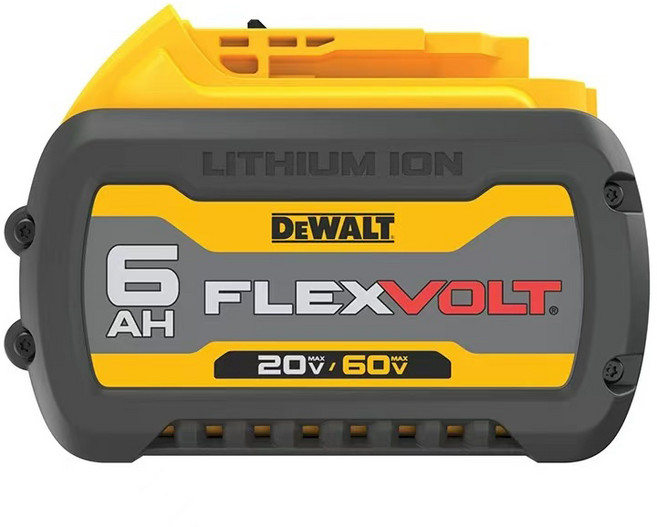 디월트 DCB606 플렉스볼트 리튬이온 60V MAX 2.0Ah FLEXVOLT 20V MAX 6.0Ah 겸용, 1개