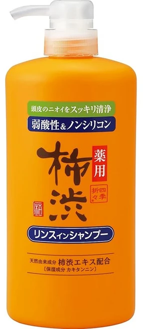 사시사철 약용 감 시부린스 인 샴푸 본체 ６００ＭＬ, 1개, 600ml - 쿠팡