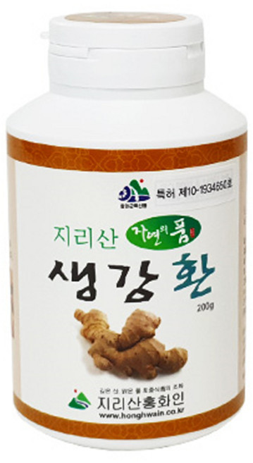 지리산홍화인 생강환 대추 산조인, 1개, 200g