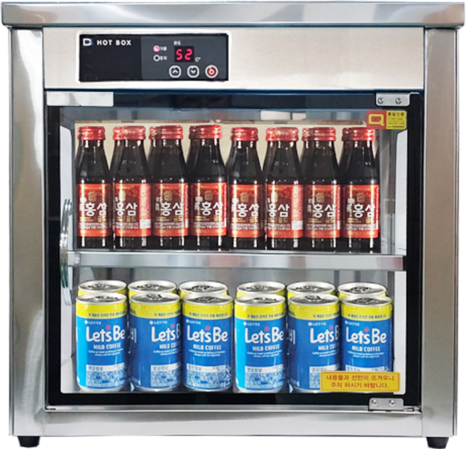 (공장직영)DW 전기온장고 DS-1000 쌍화탕 핫바 편의점 약국 휴게소보온고 유리온장고, DS-2000(쌍화탕60개용)
