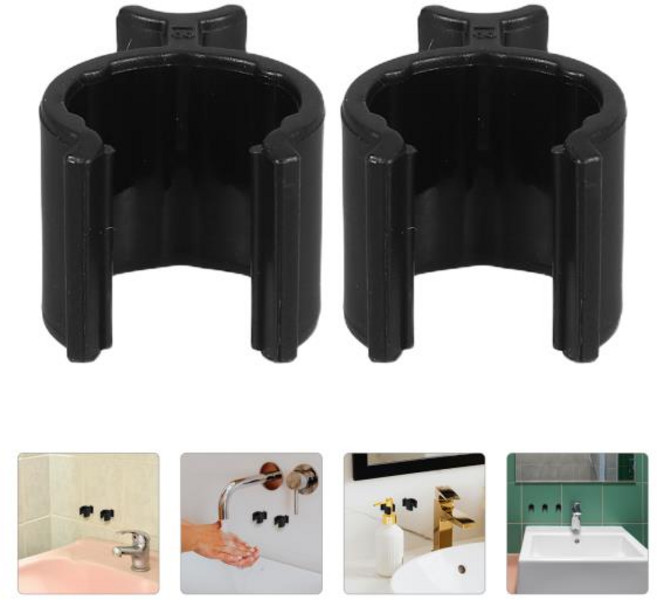 30개 누출 방지 병 펌프 잠금 클립 클렌징 오일 샴푸 로션 디스펜서용 플라스틱