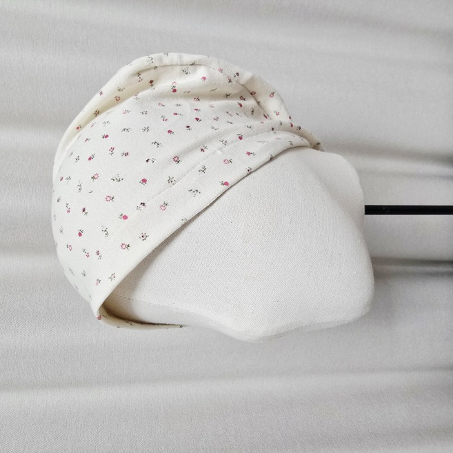 여성항암모자 순면비니 면 부드러운 수면 실내 가을 겨울 중년 암환자 병원용 탈모