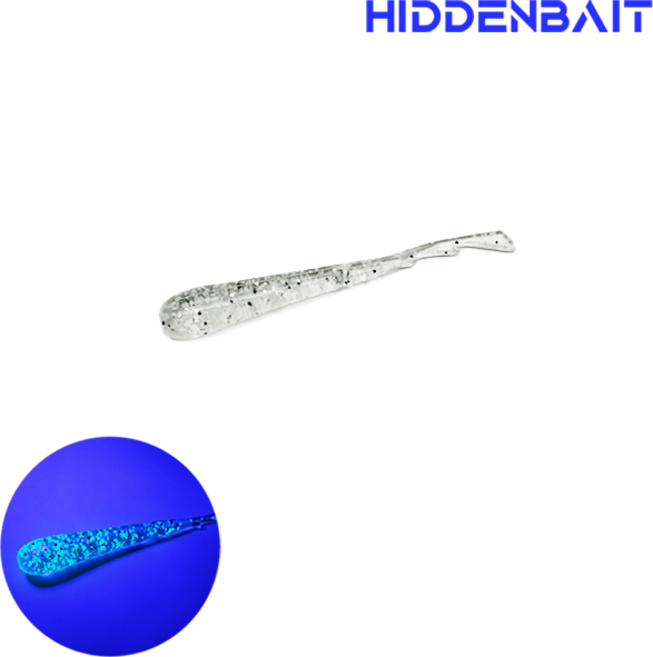 히든베이트 디아 점발광 볼락루어 아징루어 송어웜 풀치웜, 20개, 001 CLEAR, 0.5g