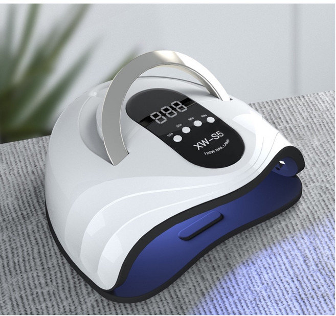 젤램프 s5 120W LED UV램프 샵 국가고시 레진 셀프 젤네일 경화기 기계 전문가용, 1개