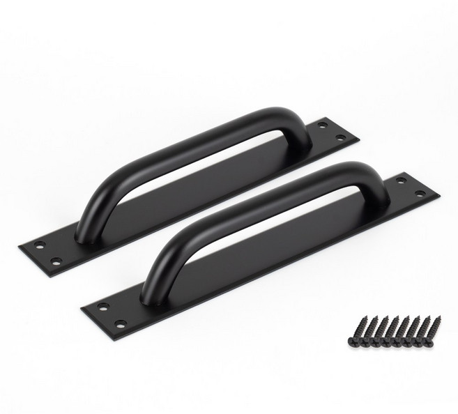 철물이네 판손잡이 40x280 모던 (대), 2개, 블랙