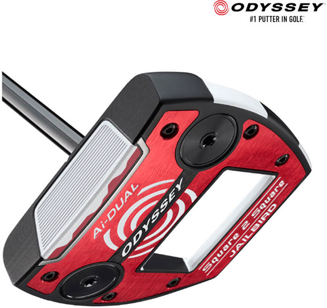 오디세이 좌타 제로토크 퍼터 S2S Ai 듀얼 제일버드 (왼손잡이용), 83.82cm (33인치)