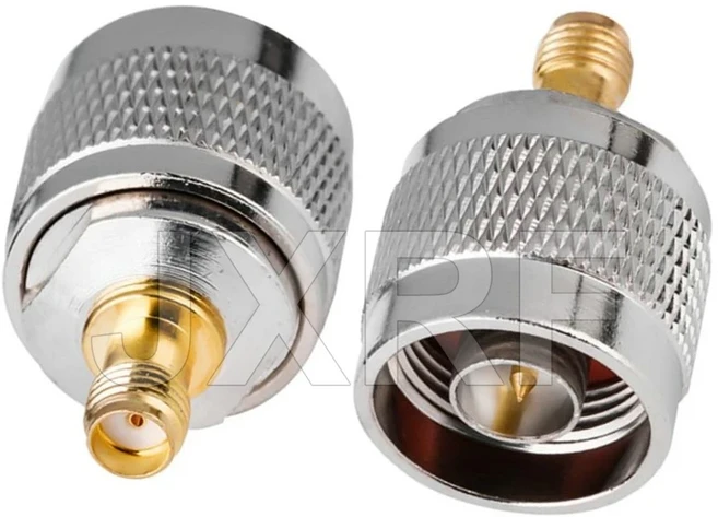 JXRF 커넥터 1PCS SMA 남성 여성-SMA BNC UHF N F 여성 RF 어댑터, 12 SMA F to N M