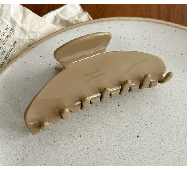Barrette La France 莫蘭迪色系 髮夾 樹脂材質 10.5cm