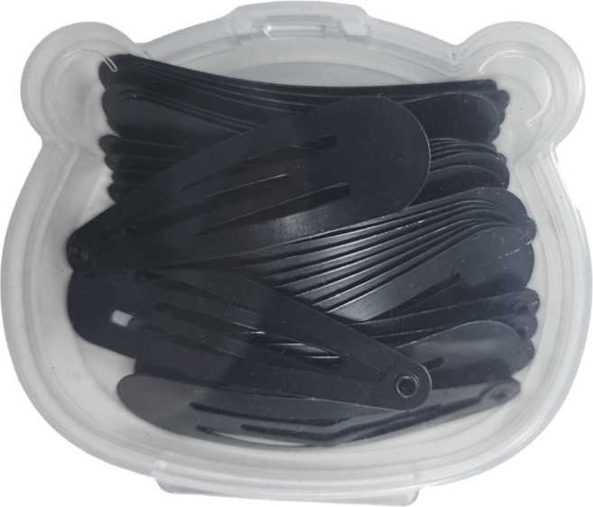 루나로즈 똑딱핀 무광 헤어핀