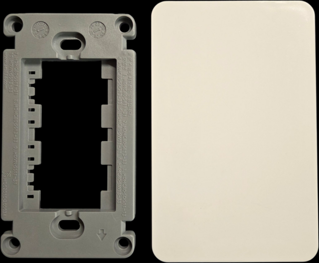 맹커버 콘센트 가리개 커버 덮개 스위치커버, 화이트, 1개