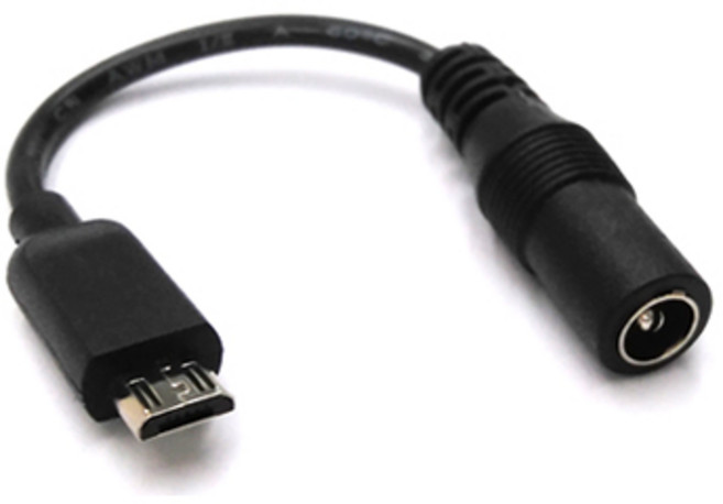 [명호전자] DC 젠더 전원 케이블 연장케이블 어댑터 연장선 잭 잰더 플러그 변환 조립용 제작 LED 5.5mm 3.5mm 암 연결선, MHGD23_(암-마이크로5핀)변환케이블