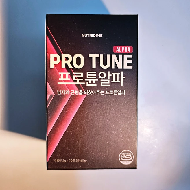 뉴트리다임 프로 튠 알파 호장근줄기추출, 30개, 2g - 쿠팡