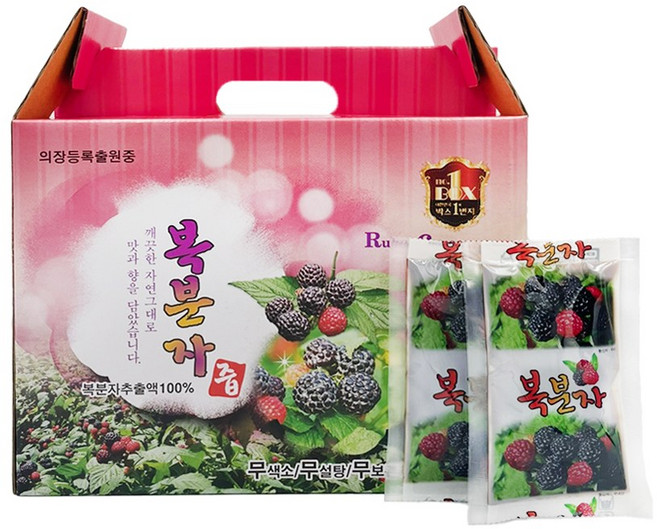 건조된 복분자 진액 100ml 60포 (맘앤가득) 복분자즙 좋은재료로 진하게 만든 가족건강즙, 1개, 6L