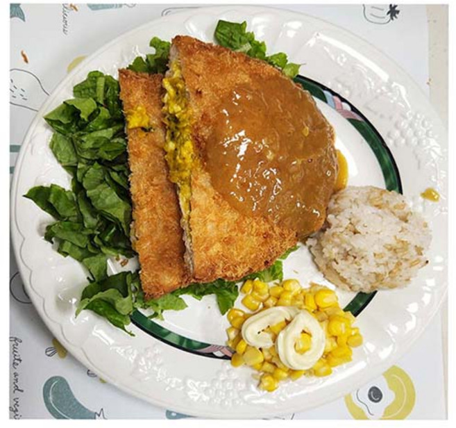 엄마손 단호박 치즈왕돈까스-250gx5장 (업소전문용 어린이돈가스), 250g, 5개