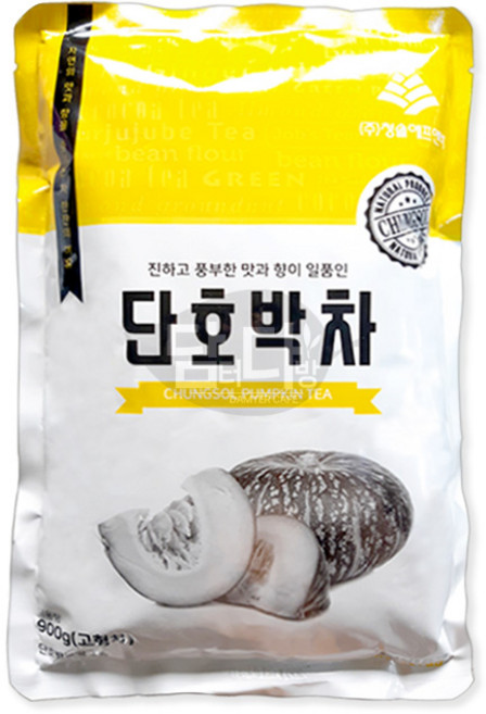 청솔 단호박차, 900g, 2개, 1개입
