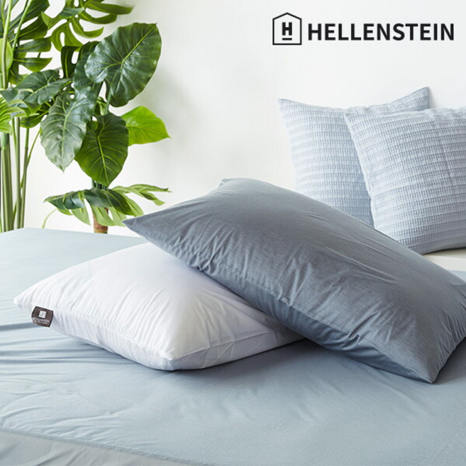 [헬렌스타인] 2개 SET 방수 베개커버 40x60, 색상선택:텐셀그레이, 1개