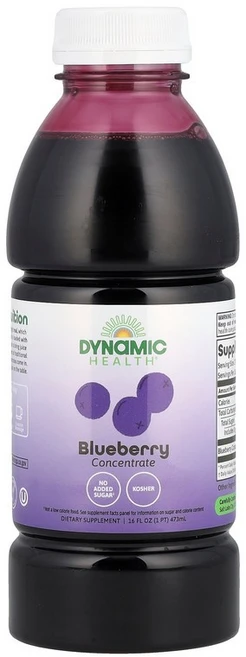 Dynamic Health 블루베리 농축물 473ml(16온스), 473ml - 쿠팡