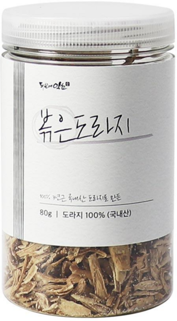두손애약초 볶은 도라지 80g, 1개, 1개입