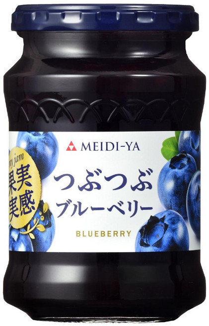 메이지야 과실 실감 알맹이 블루베리 잼, 320g, 1개