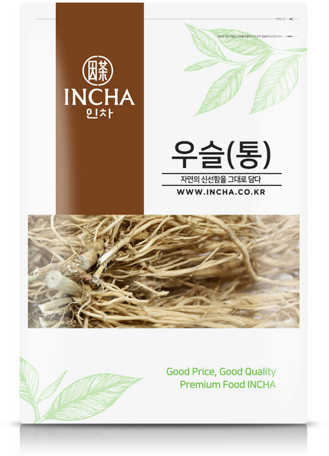 인차 국산 우슬 (통) 우슬뿌리 우슬차, 300g, 1개