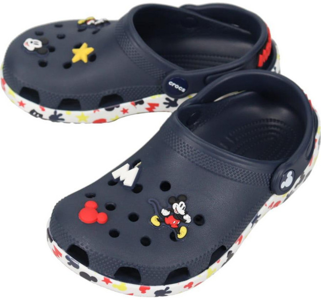 [에스키즈]NC부천점~ 크록스 미키 프렌즈 클래식 클로그 키즈 211148-90H